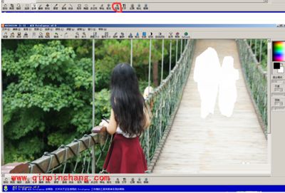 ACDSee使用教程:将图片中多余的人P掉的方法