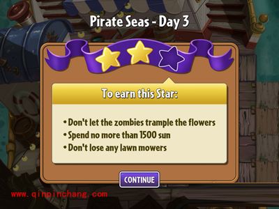 植物大战僵尸2：海盗湾第三关通关诀窍