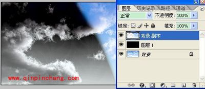 ps抠图教程之蓝天白云