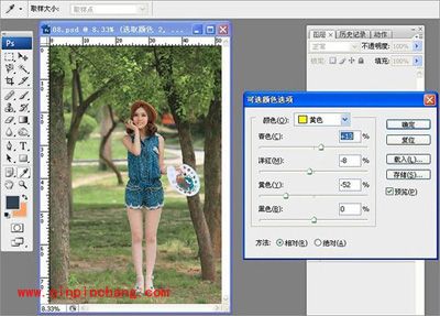 PS轻松几步让你蜕变小清新
