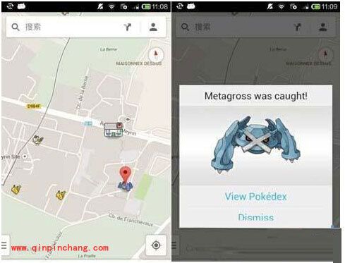 谷歌地图捕捉小精灵的玩法介绍