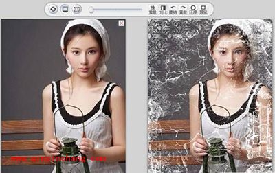 可牛影像撕边边框功能使用方法