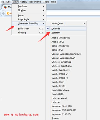 火狐浏览器中文显示乱码怎么办