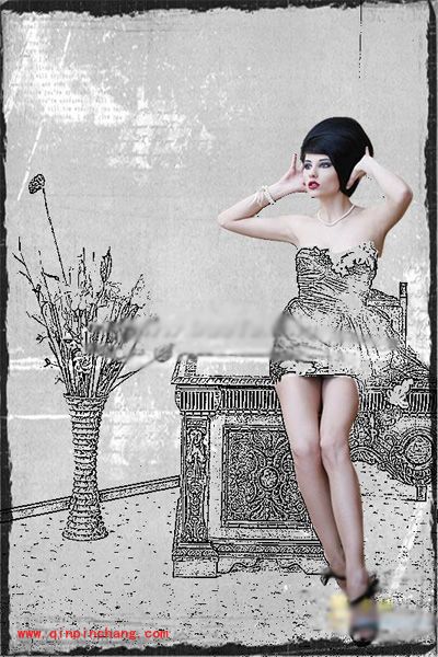 美图秀秀打造魔幻场景图片