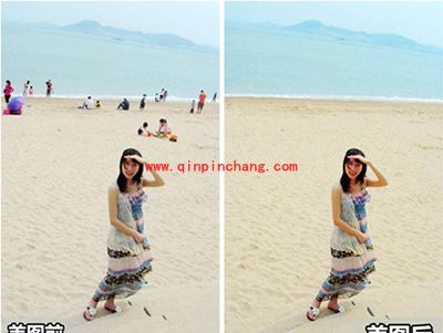 美图秀秀如何去掉障碍物?