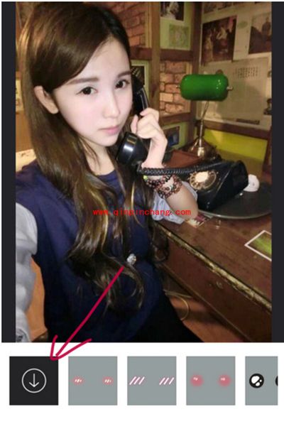 天天P图萌萌哒贴纸使用图文教程