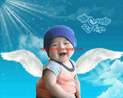 iSee图片专家如何制作天使宝宝照片