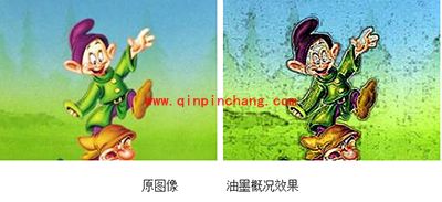 PS滤镜:画笔描边的使用教程图解