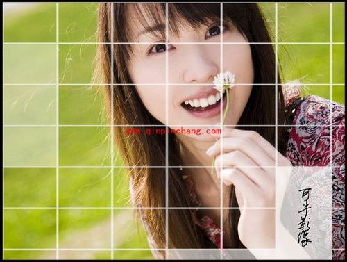 巧用可牛影像制作窗格效果美女图