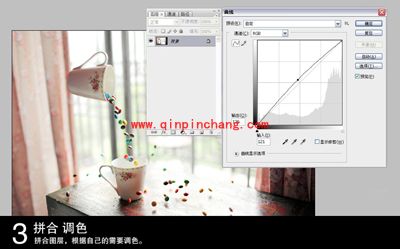 3步，用PS定格瞬间