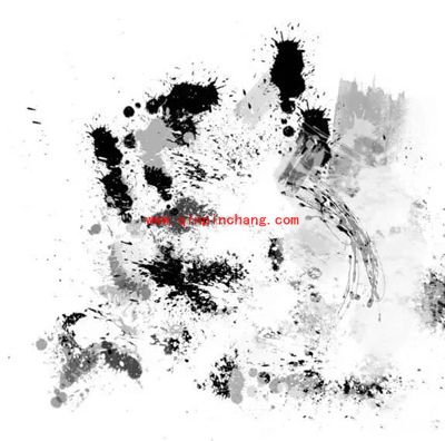 Photoshop制作水墨字教程