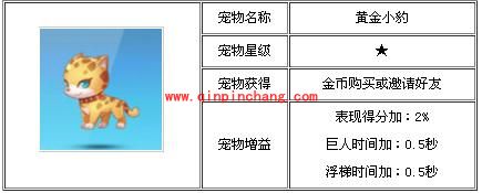 天天酷跑各类宠物属性分析集棉