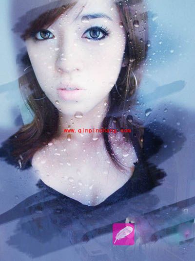 如何用PS打造玻璃擦拭梦幻效果图