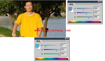PS的HSB色彩模式