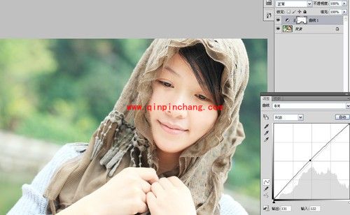 PS让你瞬间化身小资女