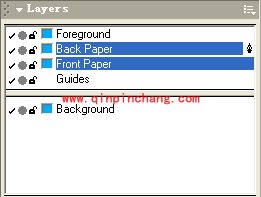 FreeHand实例之创建页面卷边效果