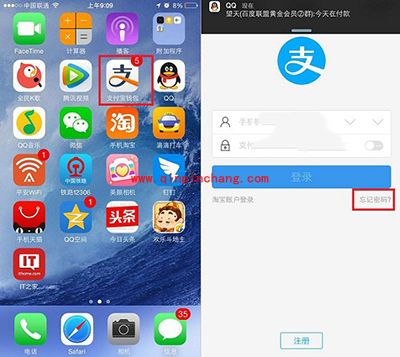 解决支付宝钱包密码忘记图文教程