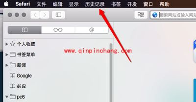 苹果Safari浏览器删除历史记录的方法
