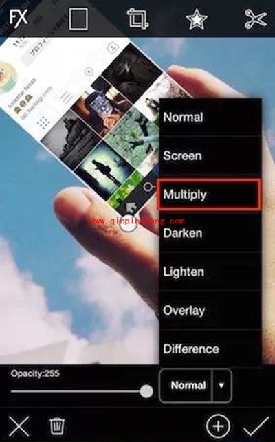 PicsArt制作全透明手机图片教程