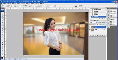 photoshop图片处理教程之人物背景虚化