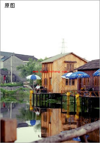 怎么修出蓝色的天空图？彩影快速修蓝天照片教程