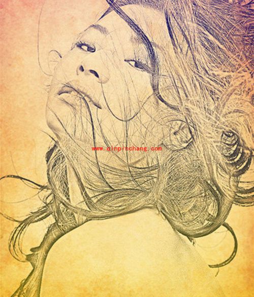 美图秀秀制作素描效果教程