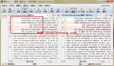 Beyond Compare文本比较行缩进设置方法