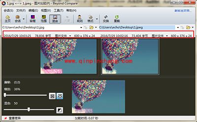 Beyond Compare查看文件信息教程