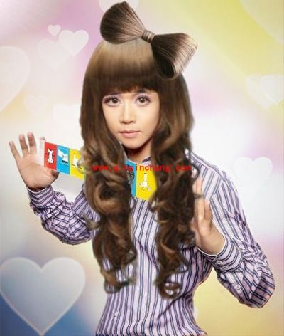 乐嘉化身长发伪娘 美图秀秀轻松帮你转型