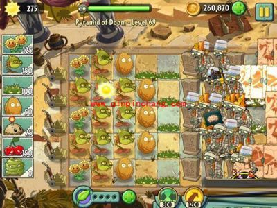 植物大战僵尸2：埃及关的简介