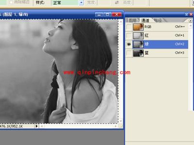 photoshop通道教程之将图片调亮