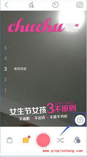 天天P图女王字幕拍怎么使用