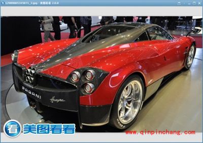 美图看看高度还原车展香车美妞