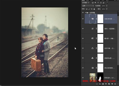 Lightroom怎么调出复古风图片