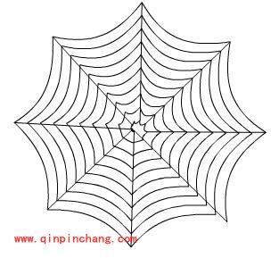 freehand教程之三招两式创建蜘蛛网