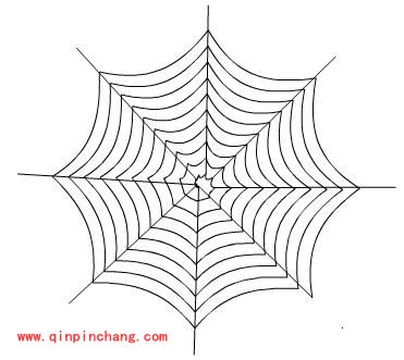 freehand教程之三招两式创建蜘蛛网