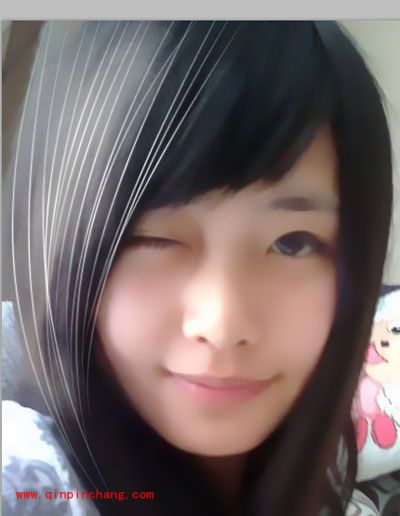 PS手绘图处理教程之绘出清晰的发丝