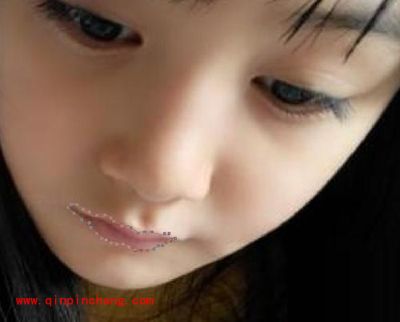 photoshop教程：把苍白的嘴唇颜色调得红润