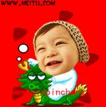 卖萌无罪 巧用美图秀秀制作龙年摇头娃娃