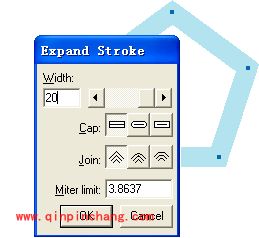 Freehand教程之创建精美的空心封套图案
