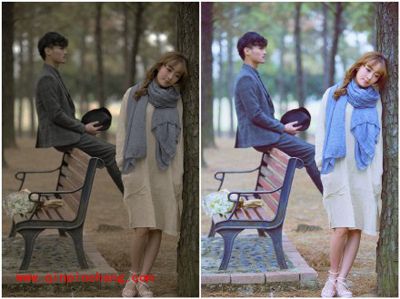 美图秀秀教程之阴天变大晴天