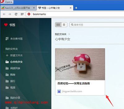 欧朋浏览器收藏网页的具体步骤