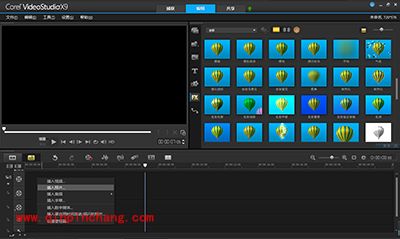 会声会影怎么晒照片？