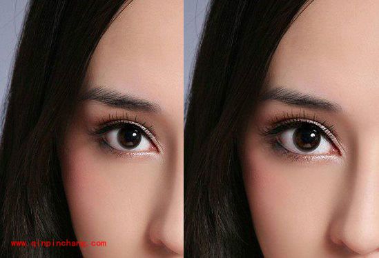 PS教你变身大眼女郎