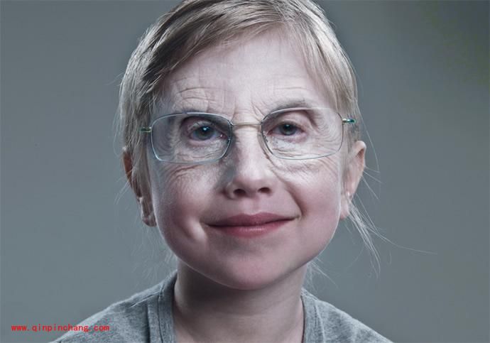 用PS打造返老还童照