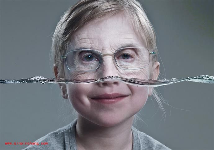 用PS打造返老还童照