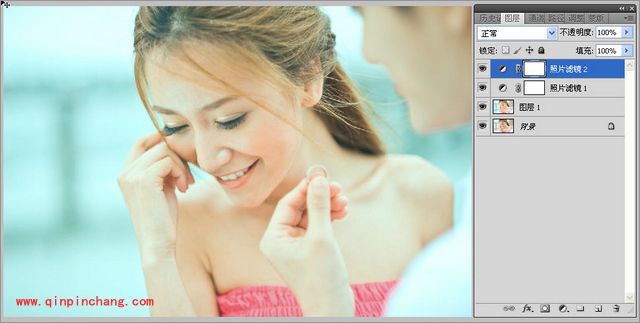 巧用PS调出清新风格