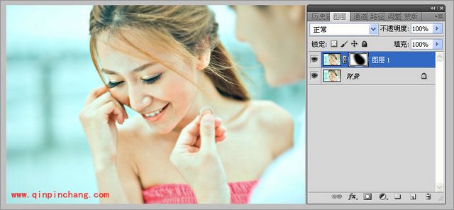 巧用PS调出清新风格