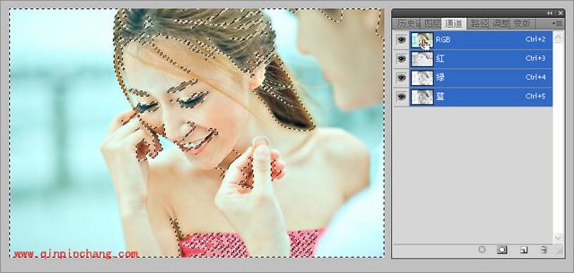 巧用PS调出清新风格