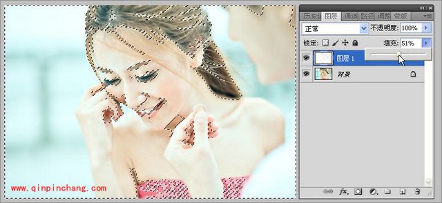 巧用PS调出清新风格